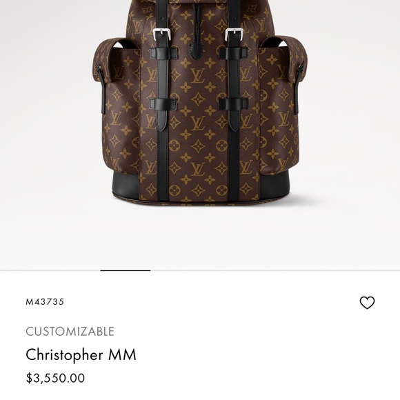 Louis Vuitton Brown Monogram Backpack with Black Accents - Picture 14 of 16